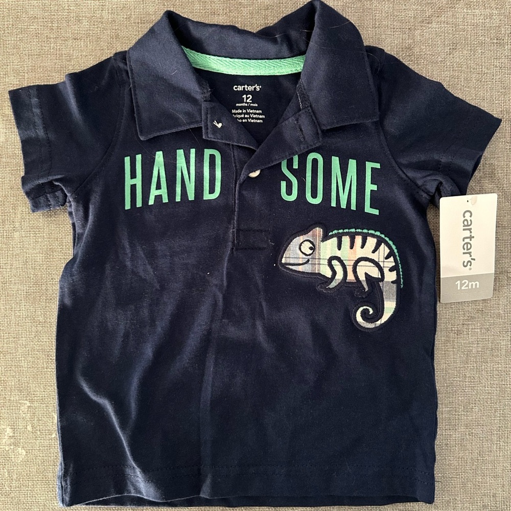 Carters 12 month t shirt new with tags